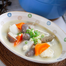 コク旨仕上げ ヘルシーで具沢山な和風シチュー【けんちん汁風シチュー】