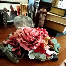 100均フォトフレーム+フェイクフラワーの簡単手作りインテリアグッズ