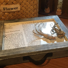 フォトフレームと木箱のキーケース