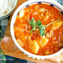 これは癖になる~~♪1年中食べられるお気に入りの『トマトの和風シチュー』