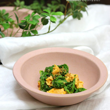 菜の花とたまごのごまマヨサラダ。