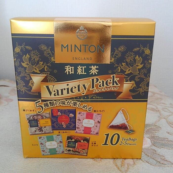 5種類の味が楽しめる!MINTON 和紅茶 バラエティーパック
