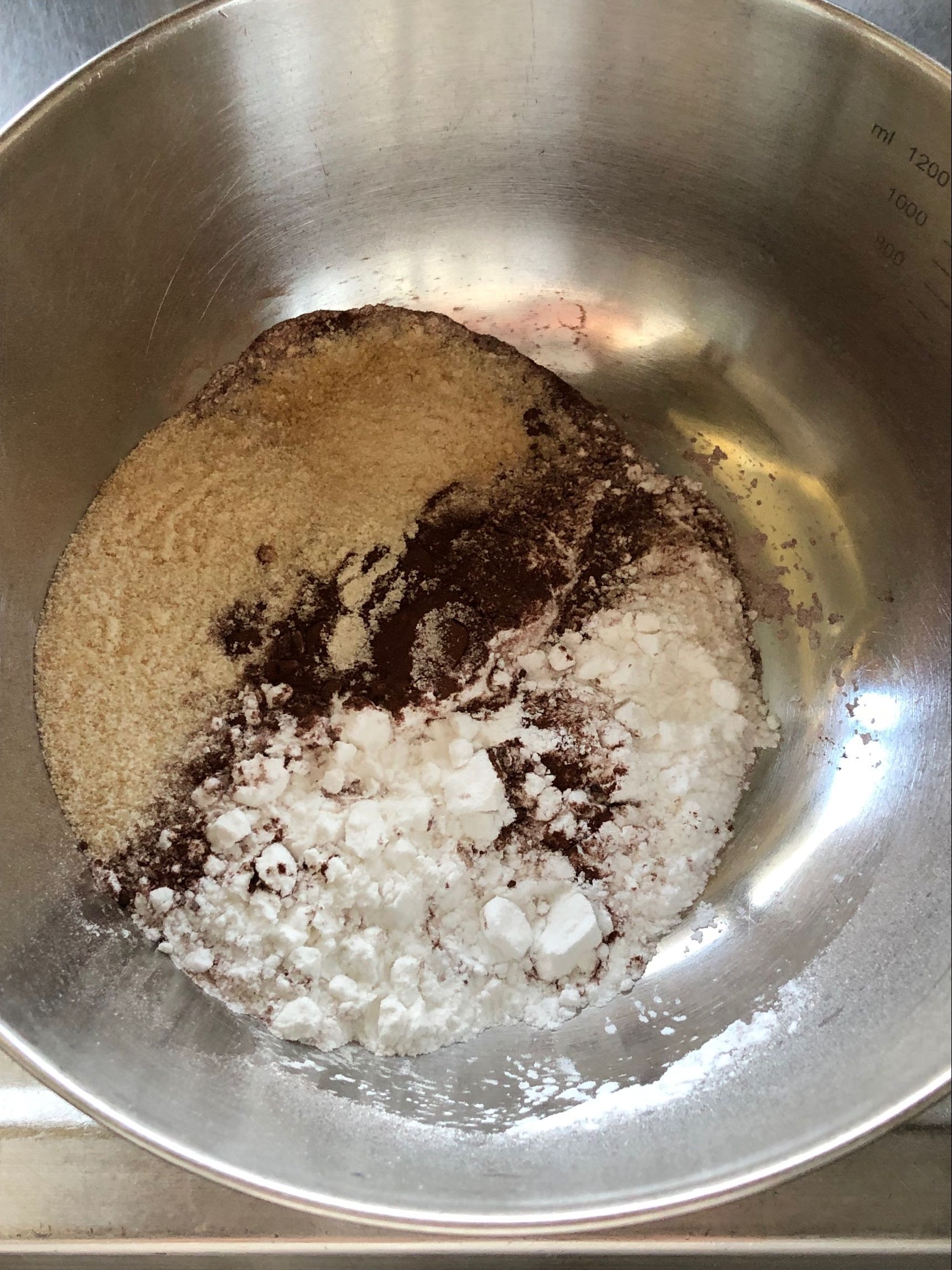 ココアクッキーを作る。