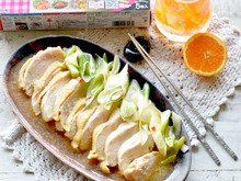 【技あり時短】中華風 鶏ハム❤電子レンジで驚くほどむっちり【#鶏むね肉 #節約】