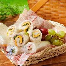 お花見に✿レバーパテを使ったかわいいくるくるサンドイッチ