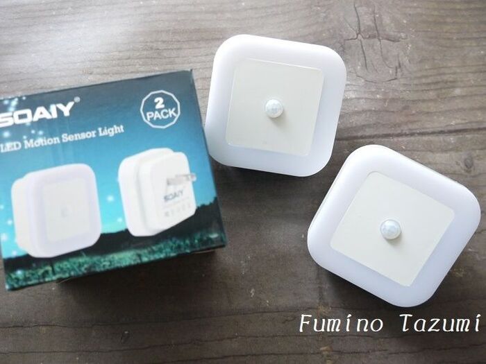 手軽な人感センサー付きライトを付けてみました