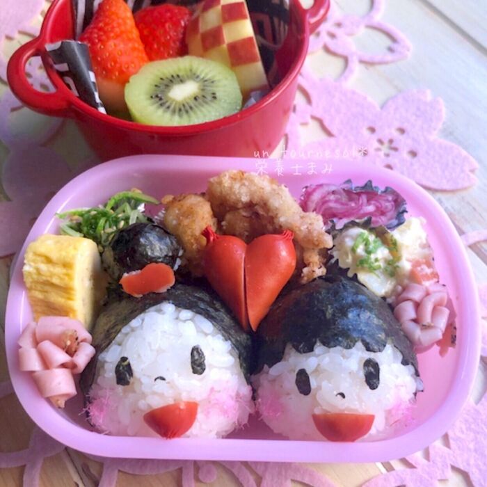 【お別れ遠足弁当】骨粗しょう症予防に!❤娘ちゃん弁当❤【水菜と切り干し大根のちりめんごまサラダ】