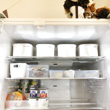 【冷蔵庫の上段】超オススメ100均収納アイテム