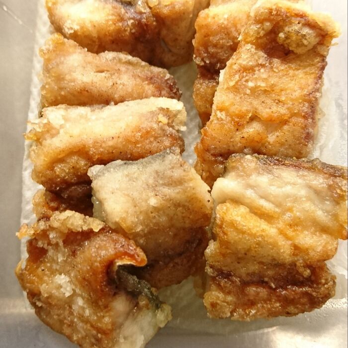 サバの揚げ物