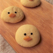 型なし★ひよこのデコクッキー