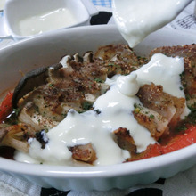 簡単豪華見えおかず☆ 豚バラとエリンギのミルフィーユ焼き