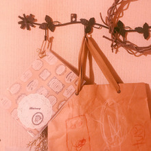 100均のクリアファイルとデザインペーパーで一時保管ファイルを作った話。