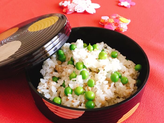 美容と健康をサポート!雑穀レシピ♪【旬な青豆ごはん】