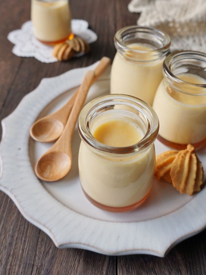 定番おやつ♡素朴な味わいのカスタードプリン