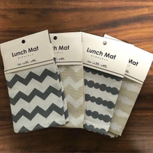 モノトーン好きにはたまらない!かわいいランチョンマット