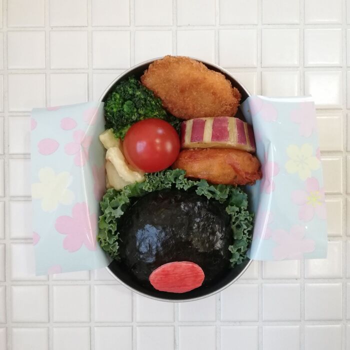 ④パーツを乗せます。