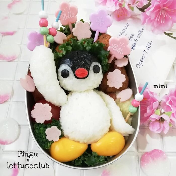 花より団子なピンガでお花見弁当
