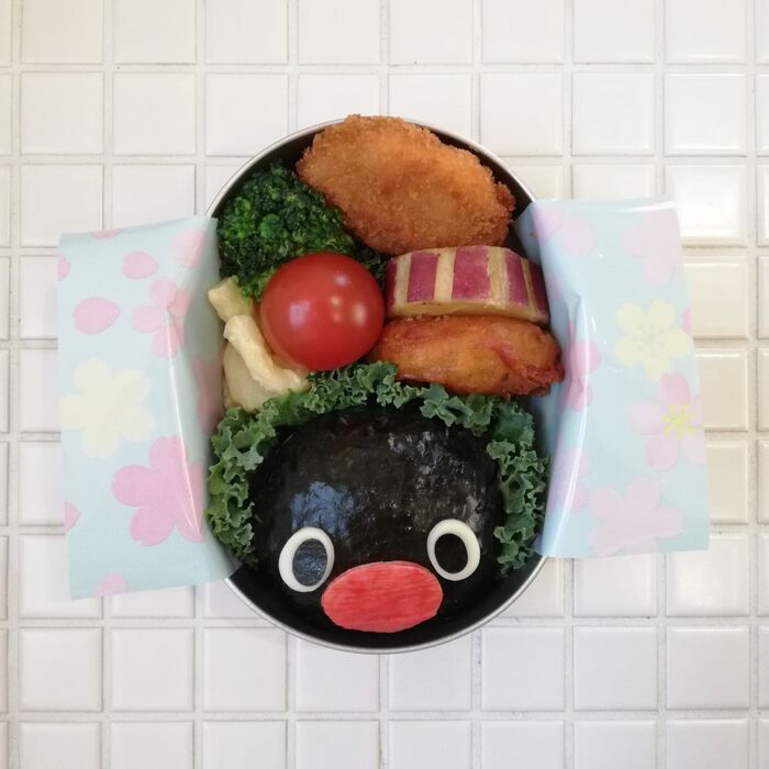 ⑤パーツを乗せます。