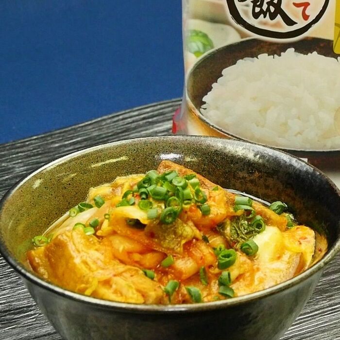 おうちで簡単！韓国風レシピ「角煮キム玉丼」