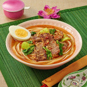 おうちで簡単!韓国風レシピ「ピリ辛牛肉うどん」