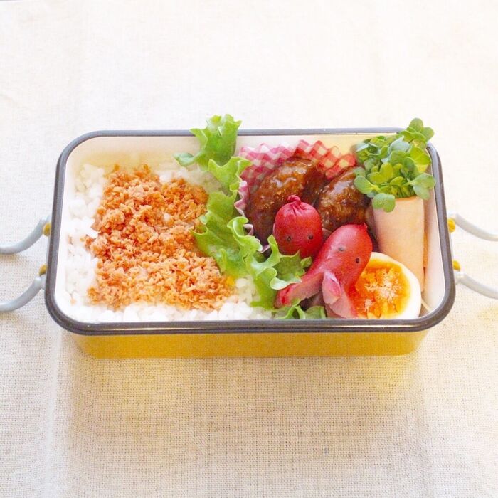 鮭フレーク弁当