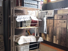 ズボラさんにおススメ!キッチンワゴンを可愛く使いやすくする方法‼️