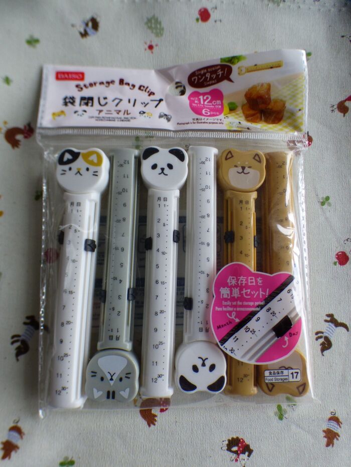 【ダイソー】これ便利!袋閉じクリップアニマル