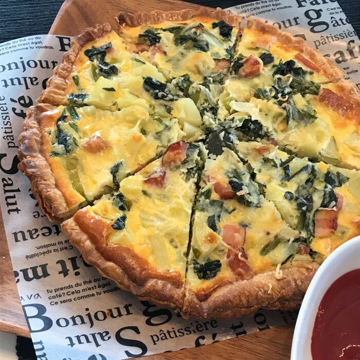 キッシュに入れて