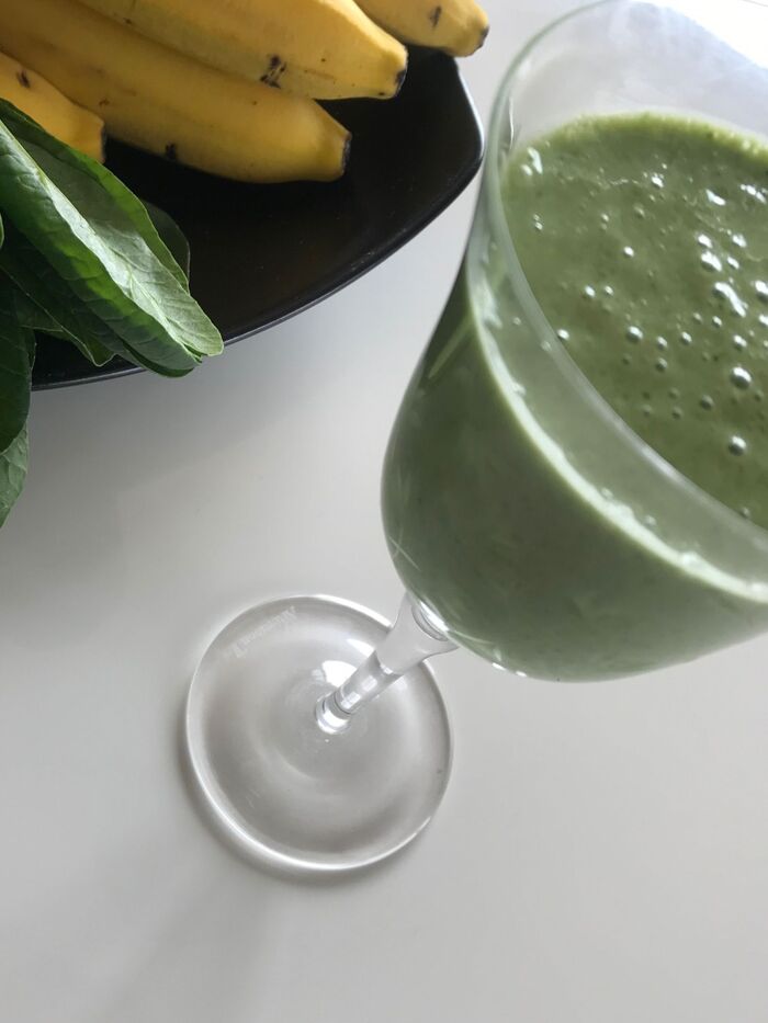 ケール&バナナスムージー