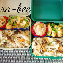 母とムスコのラブラブおソロ♡ちょっぴり悪あがき風弁当