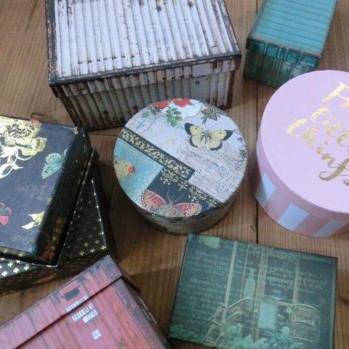 100均 お洒落紙箱 活用法!飾って収納&隠してインテリア♪