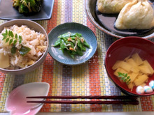 【旬の味で春献立】便秘解消にもオススメ☆筍を盛り込んだ過去レシピ献立