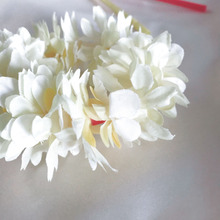 ダイソー商品通すだけ!簡単!お花シュシュ