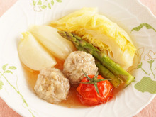 美容と健康をサポート!雑穀レシピ♪【デトッ穀ボールの春ポトフ】