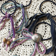 ひと結びで簡単ヘアゴム