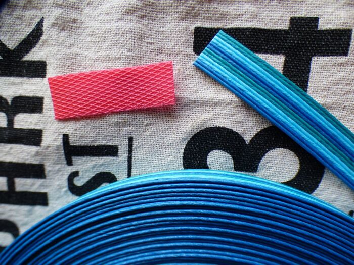 エコクラフトは、12本の糸が1本になっています。