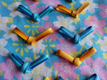 【簡単レシピ】エコクラフトで箸置き