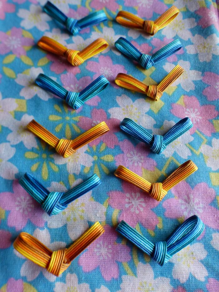 【簡単レシピ】エコクラフトで箸置き