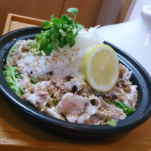 タジンde茸と豚肉の無水しゃぶしゃぶ*鬼下ろしポン