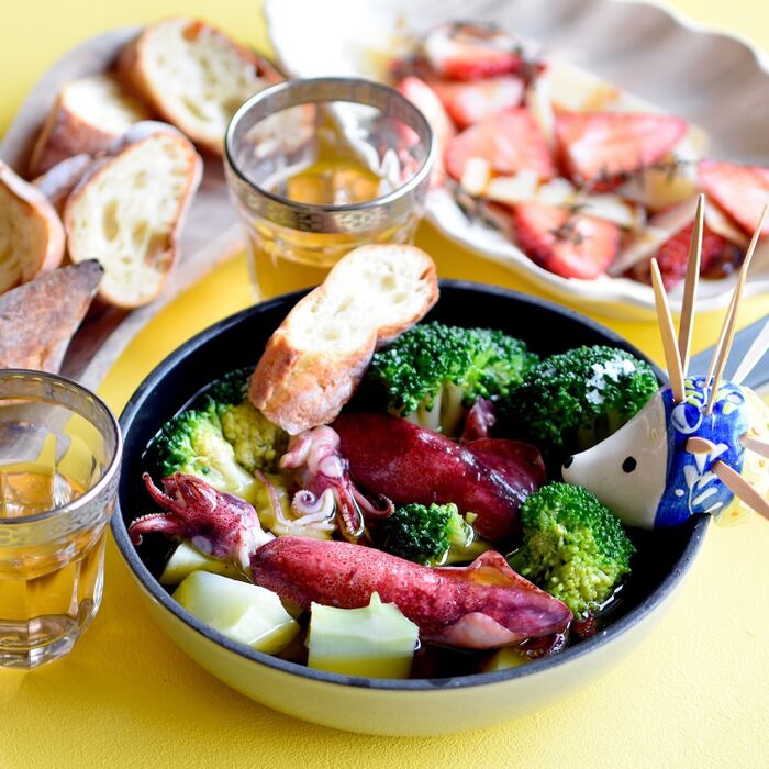 【定番野菜】今食べたい❤ブロッコリーといかのアヒージョ #バルつまみ