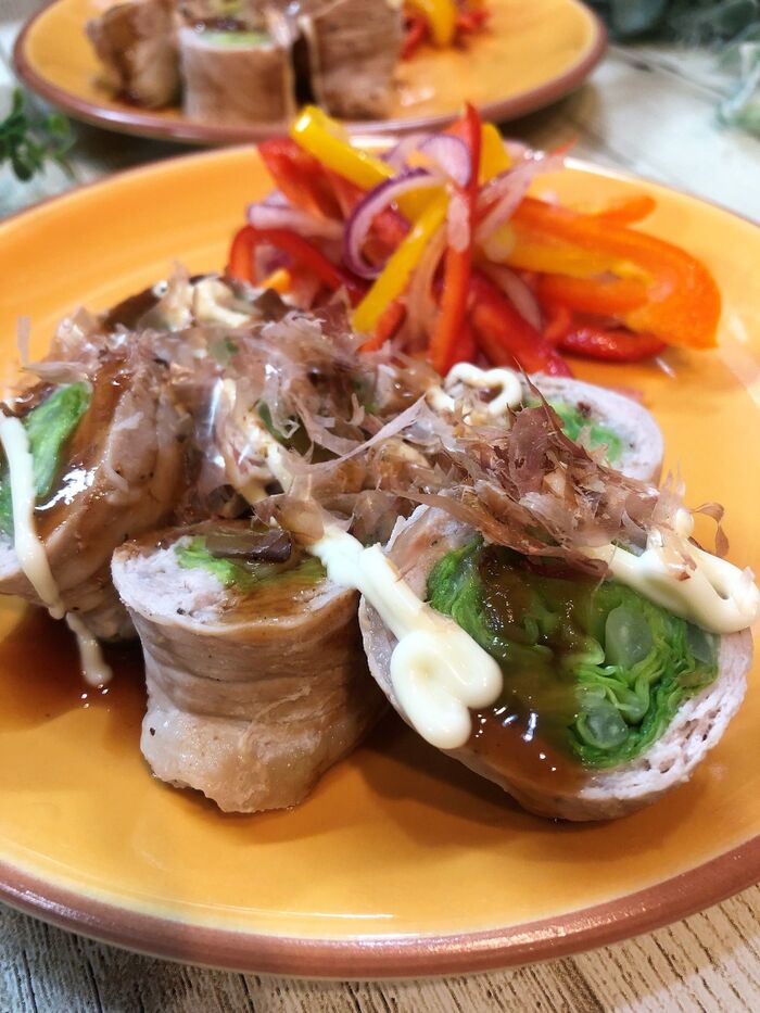 ほぼキャベツ!くるくるキャベツの豚肉巻き