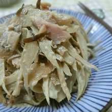 抱えて食べたい♪ ごぼうとツナの柚子胡椒マヨサラダ