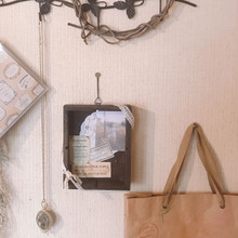 子供の写真でアンティーク風フォトディスプレイフレームを作った話。