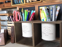 簡単リメイク‼️使いたいときに使いたいものだけ持ち出し可能な便利なペン立て