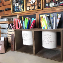 簡単リメイク‼️使いたいときに使いたいものだけ持ち出し可能な便利なペン立て