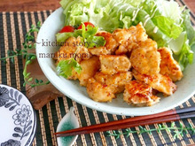 忙しい時にパパっと作れる♪10分漬け込みで柔らか!鶏むね肉のマヨ・マスタードソテー