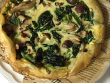 豆乳とパイシートで作る簡単キッシュ