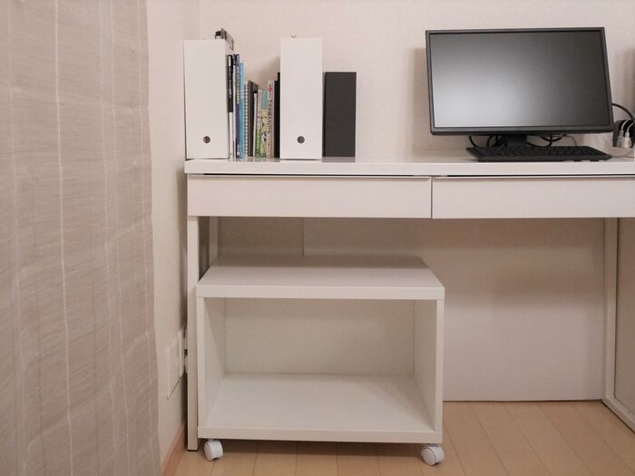 増える書類が出し入れしやすい収納&サイドテーブルをプランニング