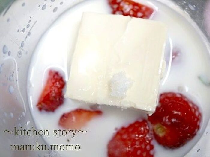 1.材料を入れスイッチを入れるだけ。