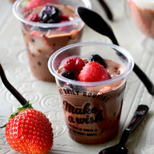 【スイーツ】デリバリーアイデア付♥ほっぺ落ちちゃう❤いちごアーモンドチョコムース